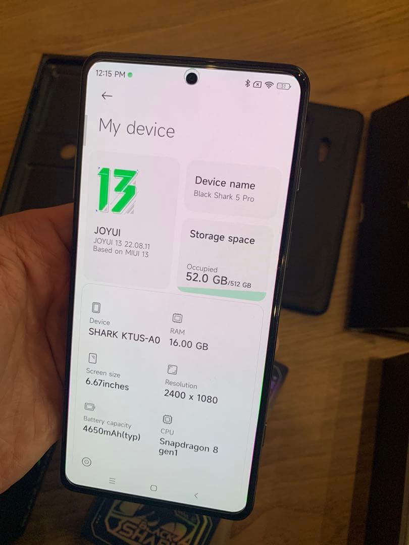 鬼レア！！blackshark 5pro 16/512 入手困難！現在最上位！