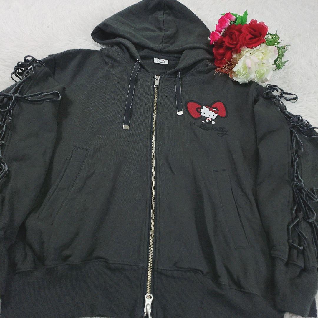 【激レア】スナイデル ハローキティ コラボパーカー Fサイズ 両面プリント