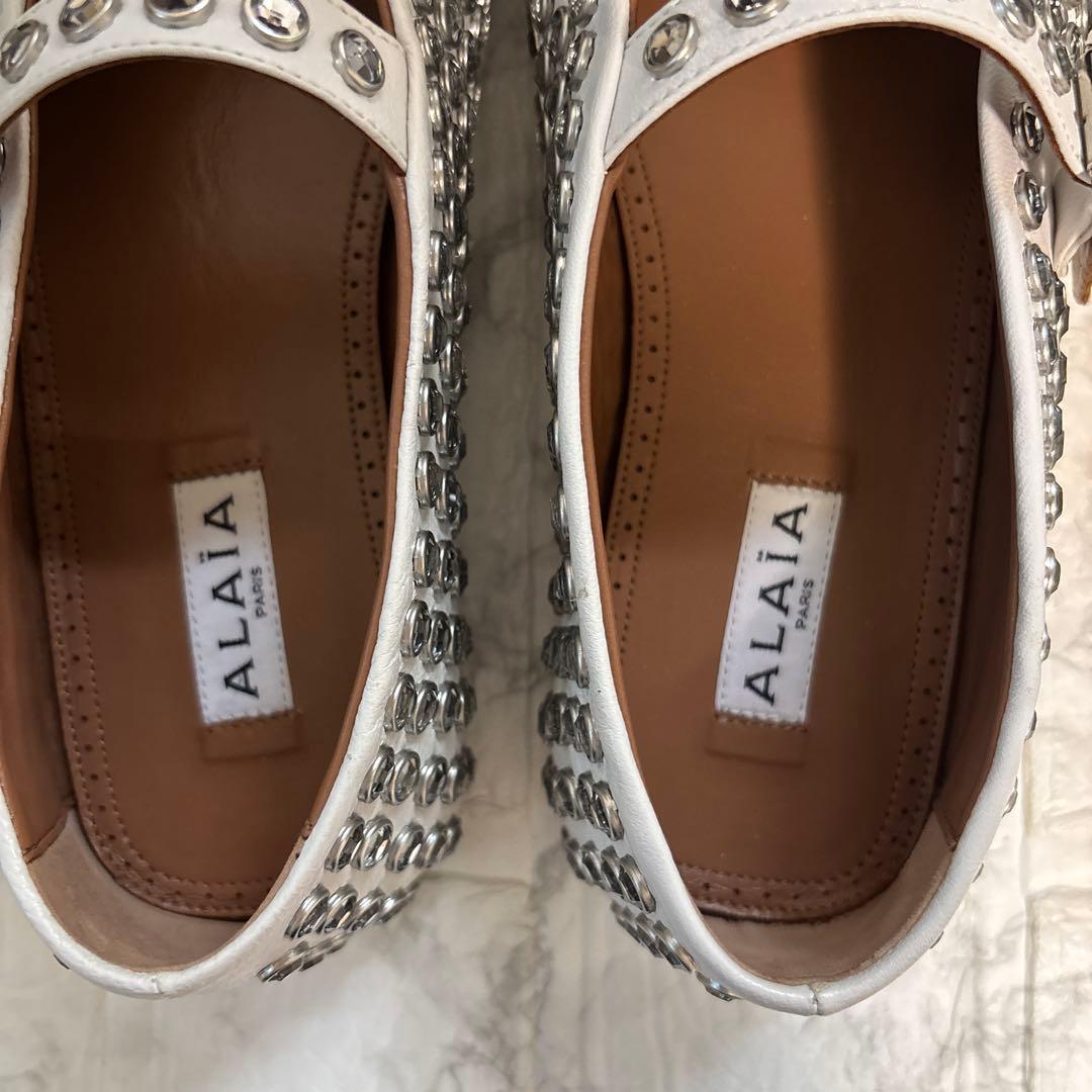 【ちゅちゅです】6/15迄　アライア ALAIA バレリーナ　36.5