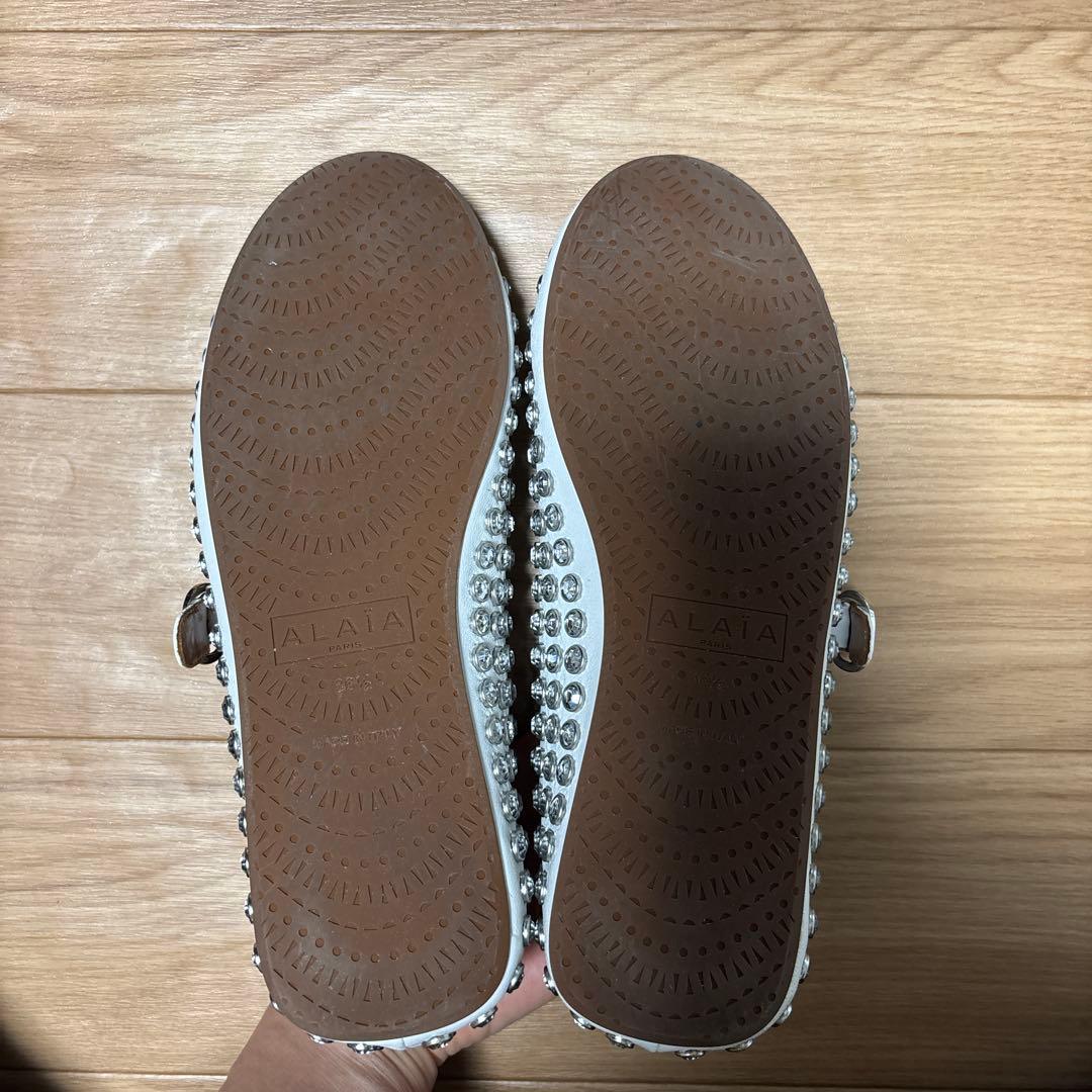 【ちゅちゅです】6/15迄　アライア ALAIA バレリーナ　36.5