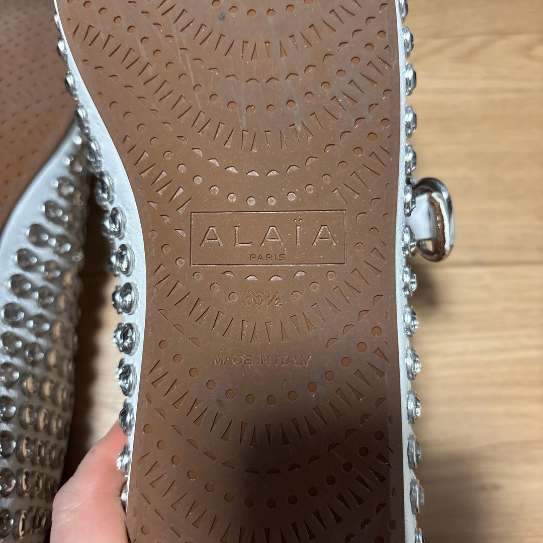 【ちゅちゅです】6/15迄　アライア ALAIA バレリーナ　36.5