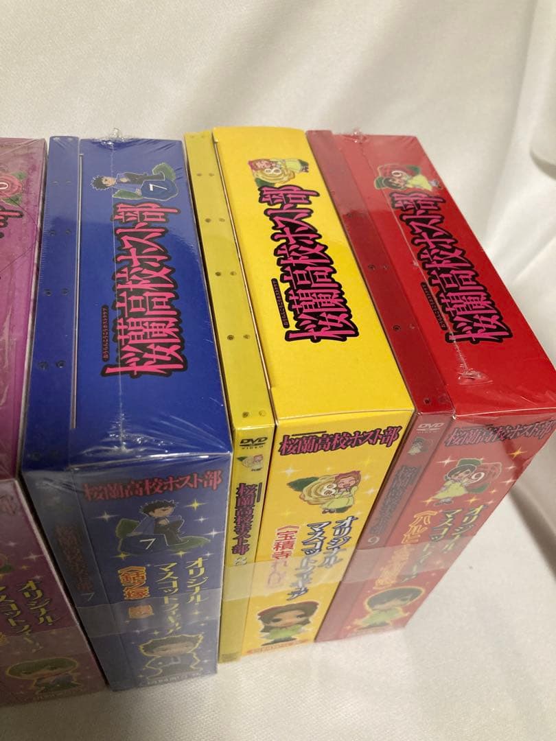 桜蘭高校ホスト部　初回限定版　DVD全9巻 8巻以外未開封