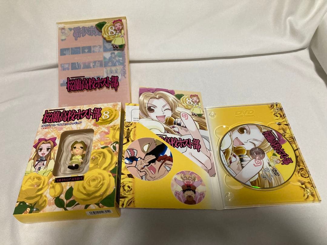 桜蘭高校ホスト部　初回限定版　DVD全9巻 8巻以外未開封
