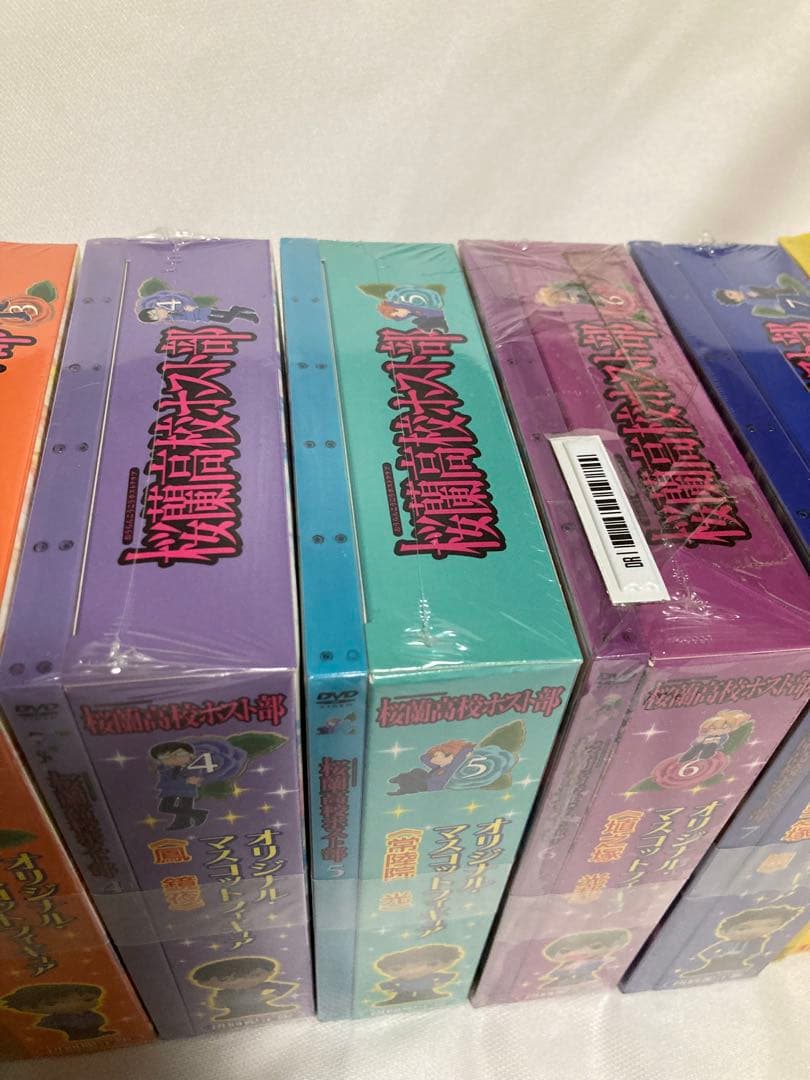 桜蘭高校ホスト部　初回限定版　DVD全9巻 8巻以外未開封