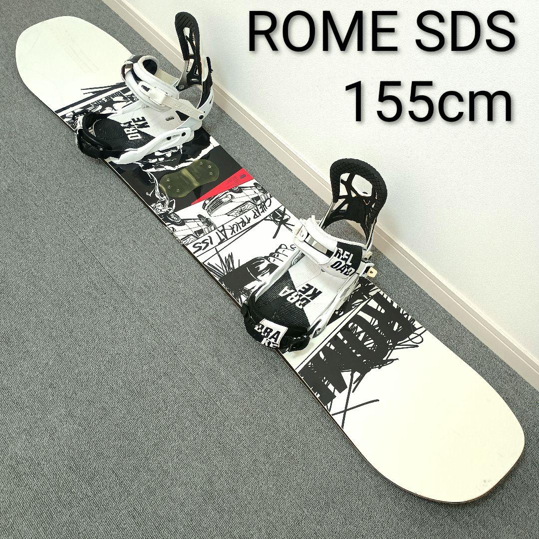 ROME SDS スノーボードセット 155cm CHEAP TRACK AT