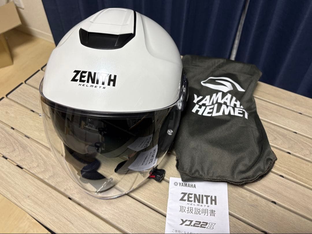 ZENITH yj22Ⅱジェットヘルメット　Mサイズ