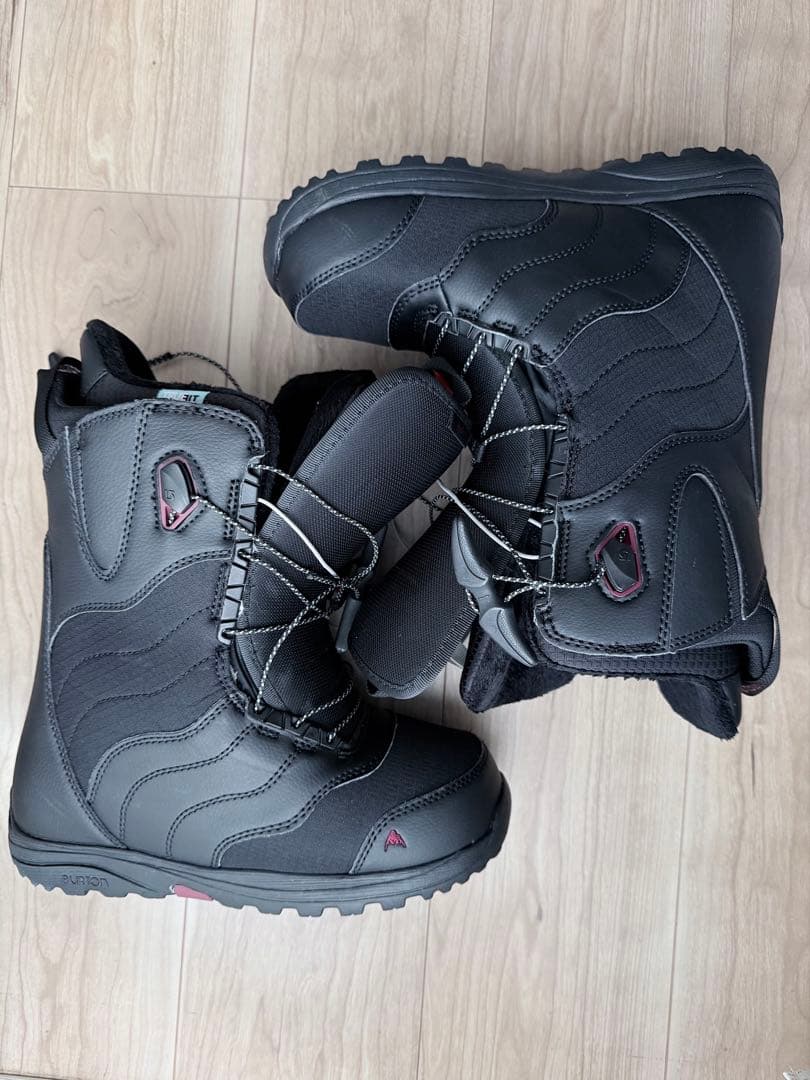 【美品】バートン　レディース　スノーボード　MINTブーツ(BLK）