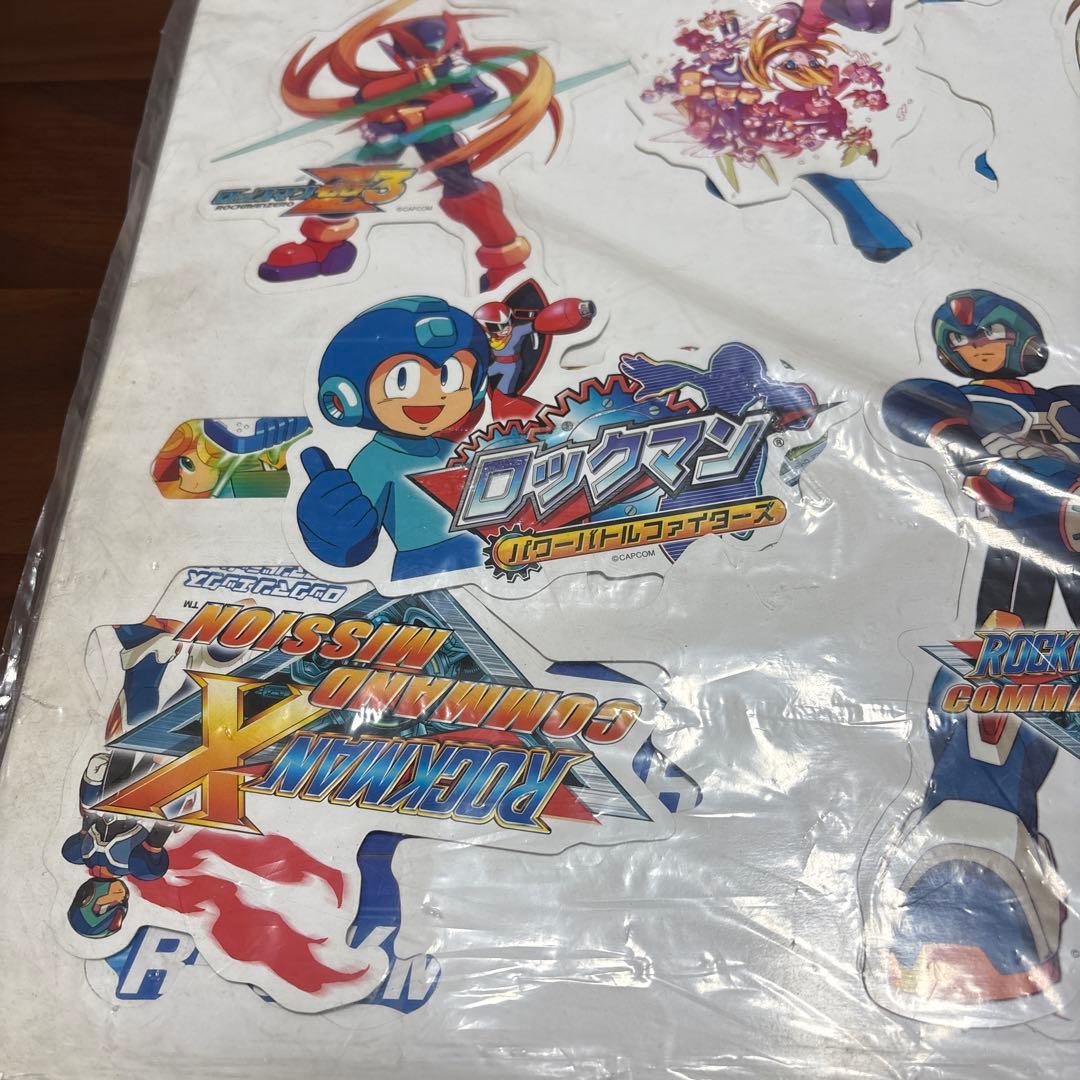 s*h様 ロックマン　エグゼ　x パワーバトル店頭　販促　ポップ　非売品　 カッ