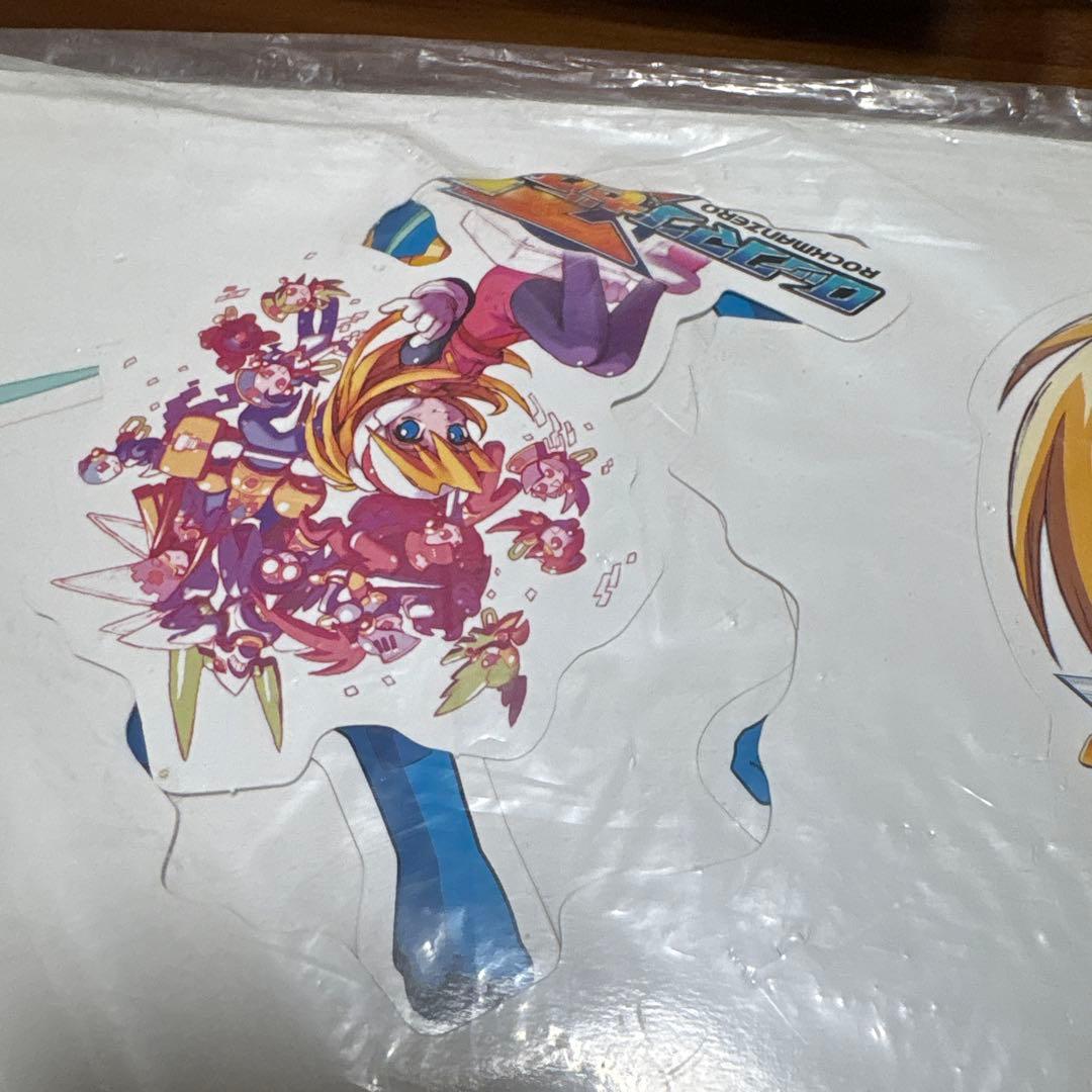 s*h様 ロックマン　エグゼ　x パワーバトル店頭　販促　ポップ　非売品　 カッ