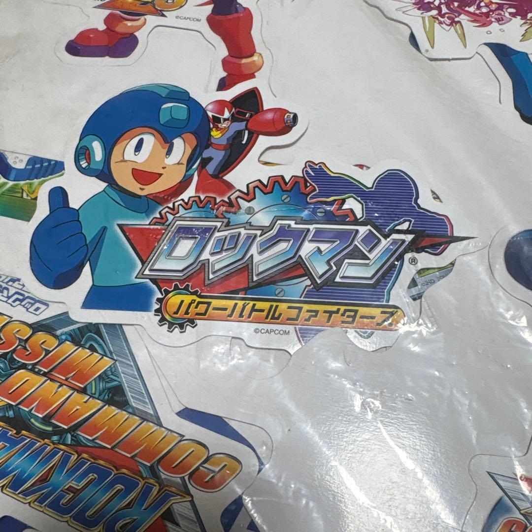 s*h様 ロックマン　エグゼ　x パワーバトル店頭　販促　ポップ　非売品　 カッ