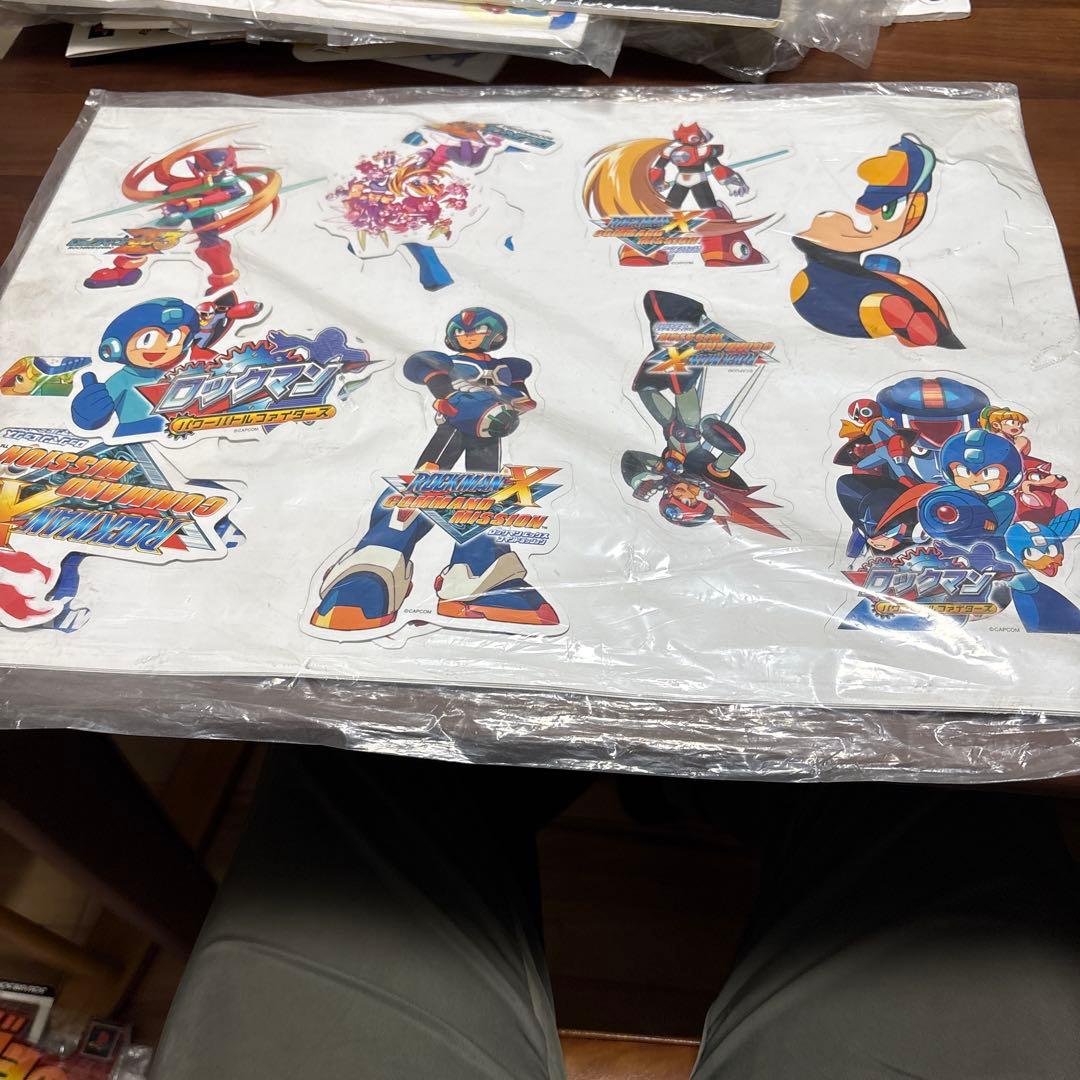 s*h様 ロックマン　エグゼ　x パワーバトル店頭　販促　ポップ　非売品　 カッ