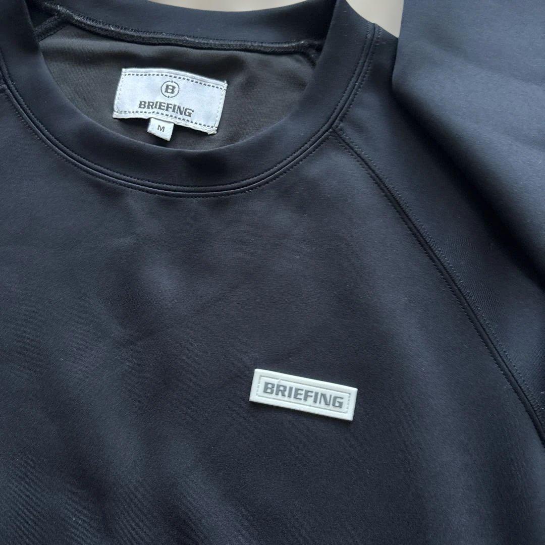 BRIEFING ブラック スウェットシャツ M