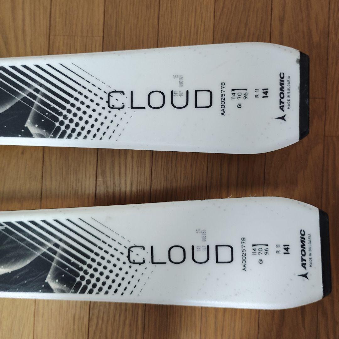 ATOMIC LADY スキー板とストックセット