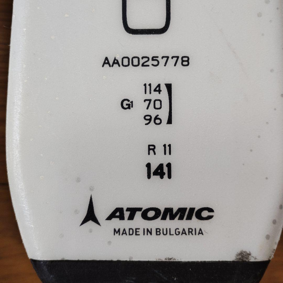 ATOMIC LADY スキー板とストックセット