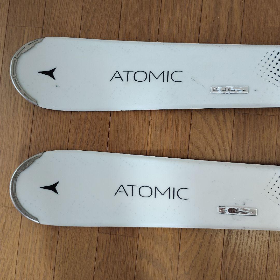 ATOMIC LADY スキー板とストックセット