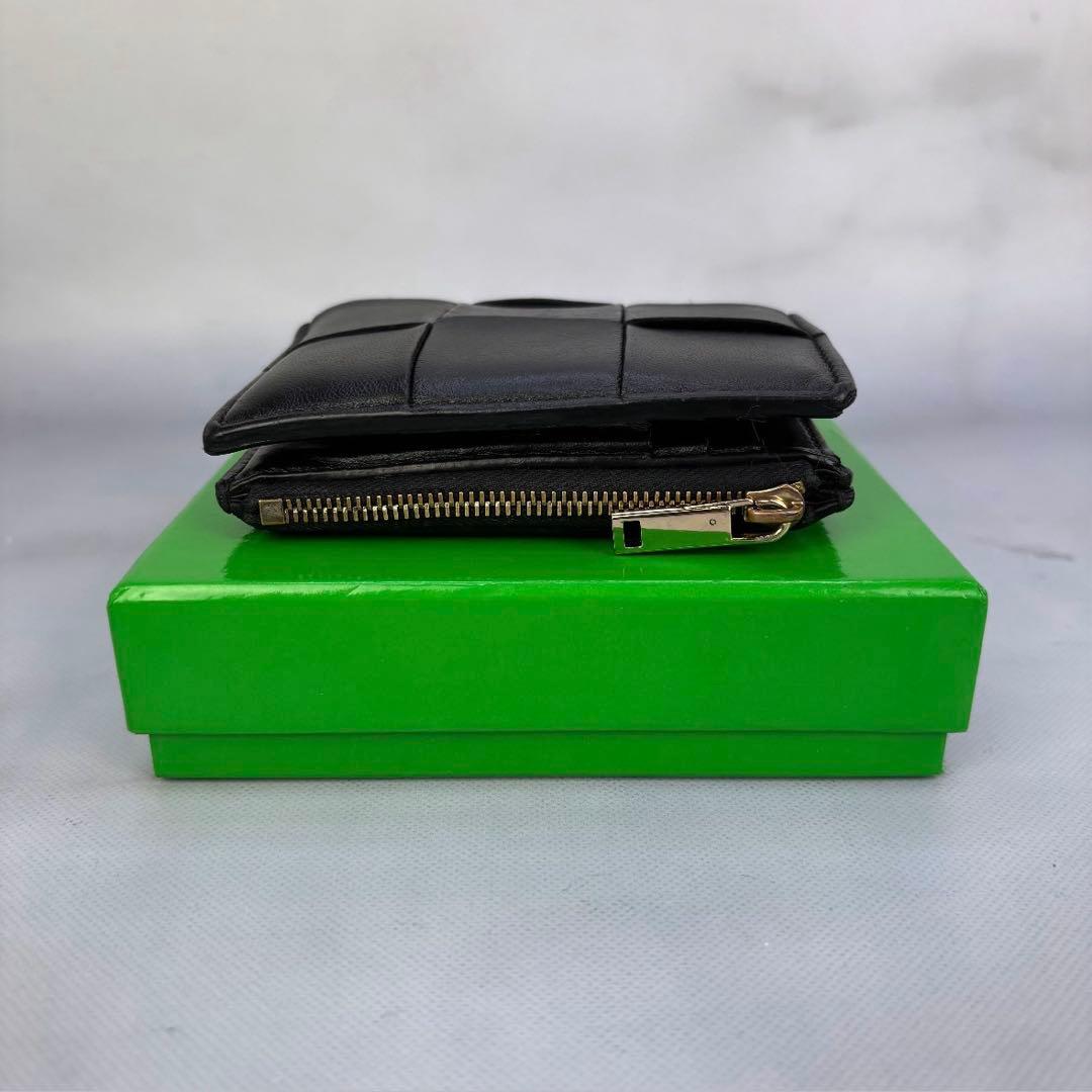 BOTTEGA VENETA　コンパクト財布　2つ折り　カセット