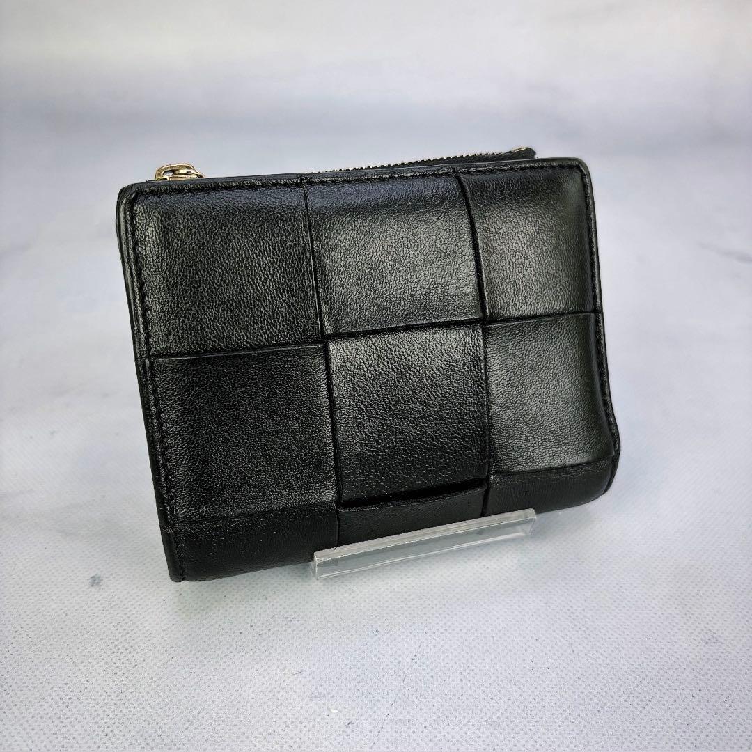 BOTTEGA VENETA　コンパクト財布　2つ折り　カセット