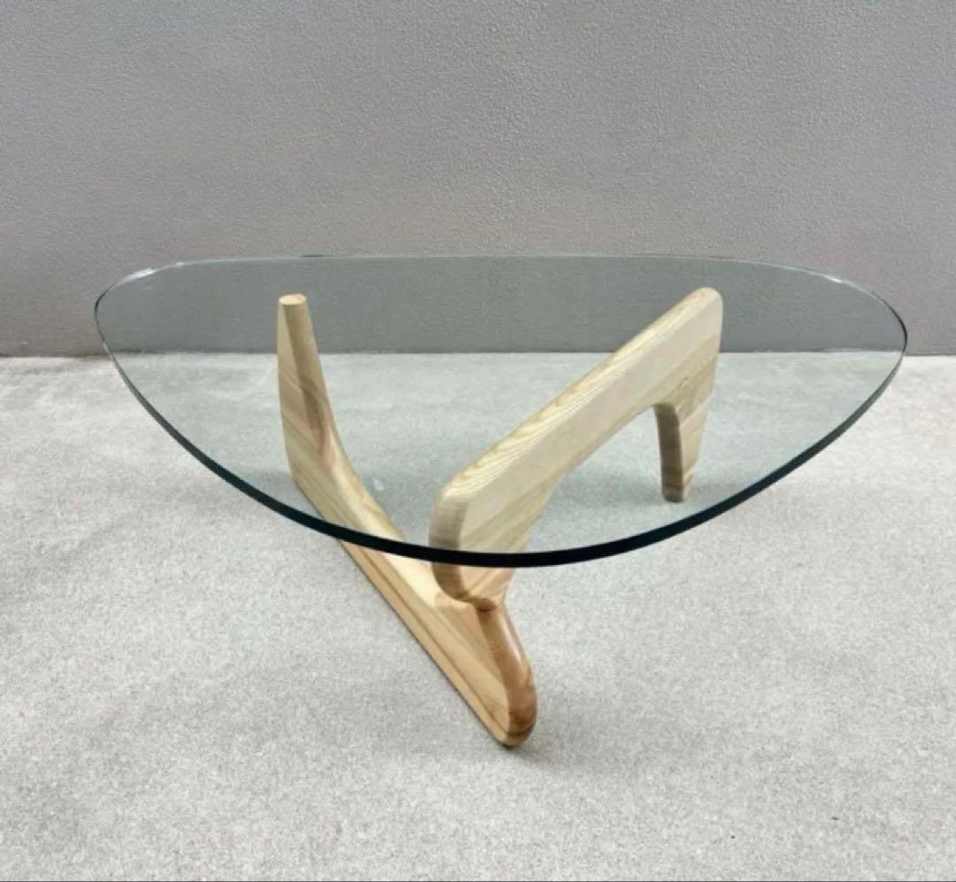 【期間限定値下げ】　イサムノグチ ガラステーブル リプロダクト ナチュラル