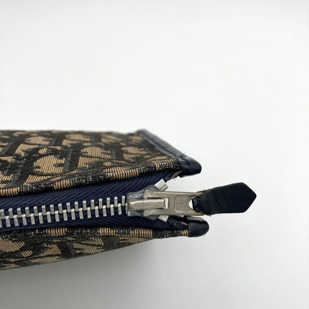 極美品✨クリスチャンディオール トロッター ポーチ クラッチバッグ キャンバス