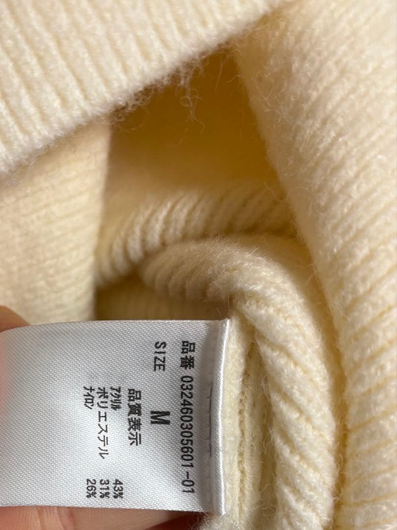 Lagunamoon ケーブルビジューIラインニットワンピース