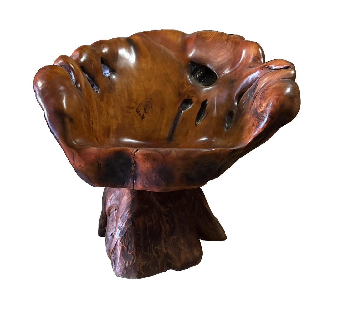 【SALE 入手困難 定価42万】高級木製イス・回転式　アンティーク⑫