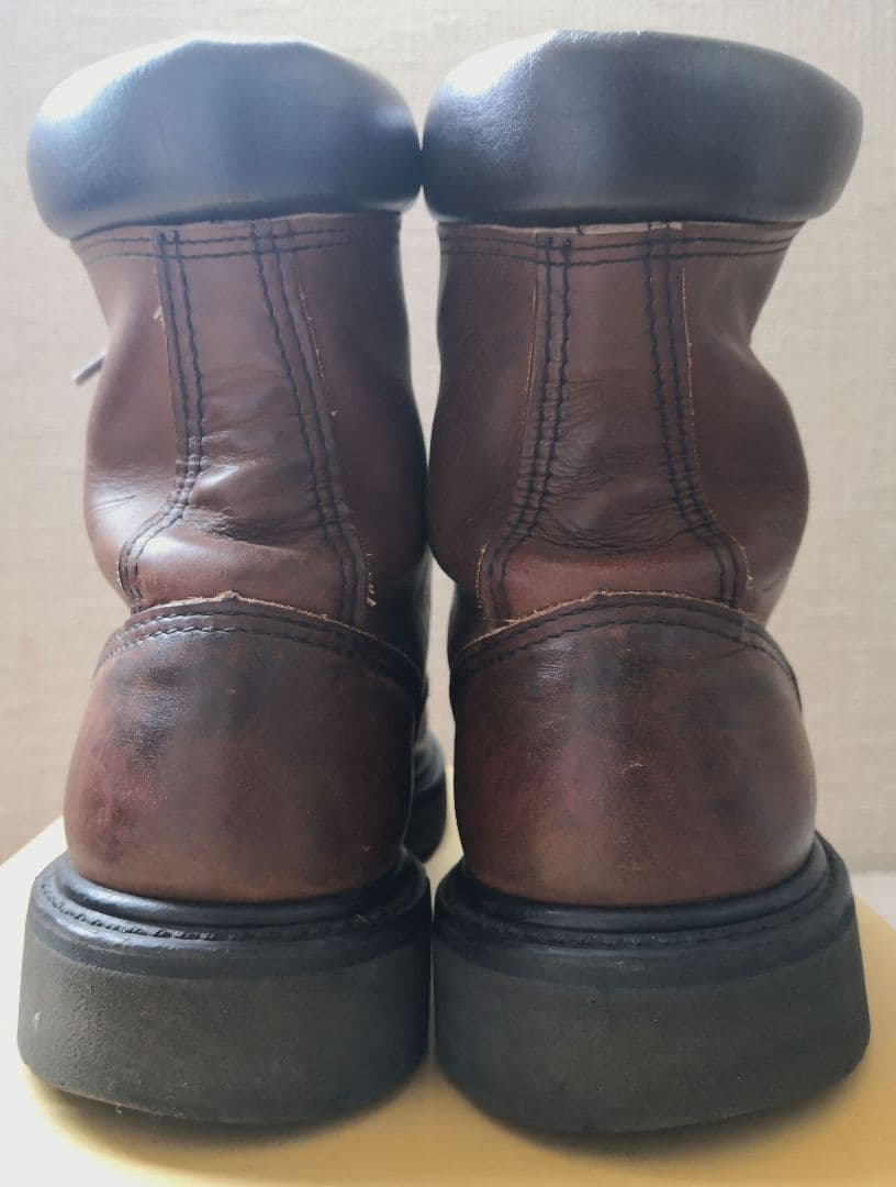 レッドウィング　90'sワークブーツ 刺繍羽根タグ size8D