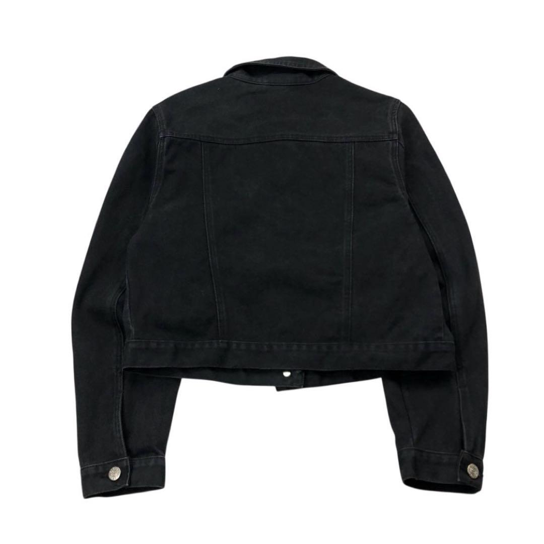 【レディース】90s stussy デニムジャケット オーストラリア製 黒 S