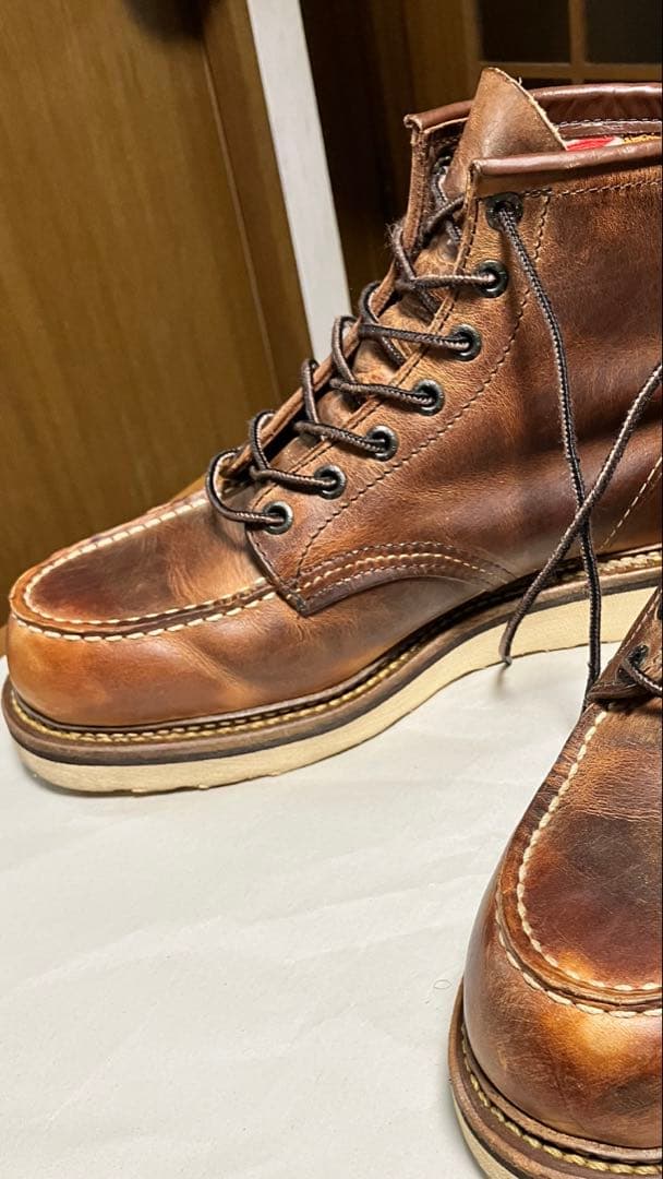 レッドウィング1907(カッパー・ラフ&タフ)7 2/5(25.5〜26.0)