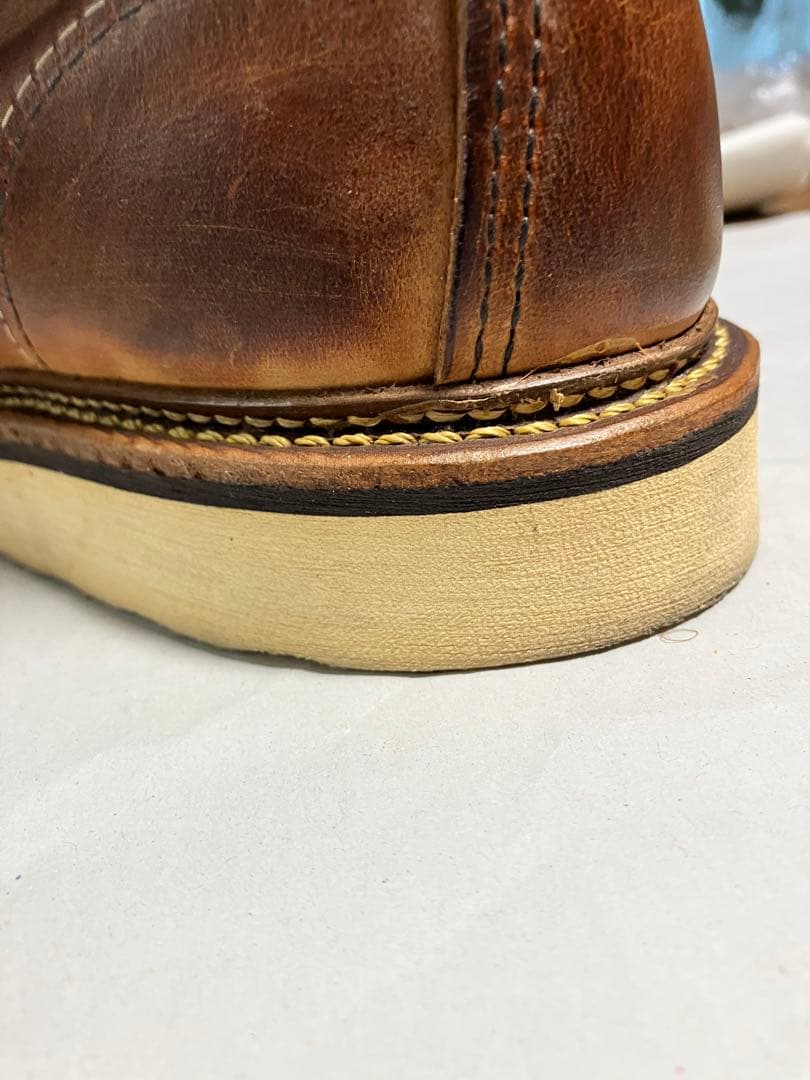 レッドウィング1907(カッパー・ラフ&タフ)7 2/5(25.5〜26.0)