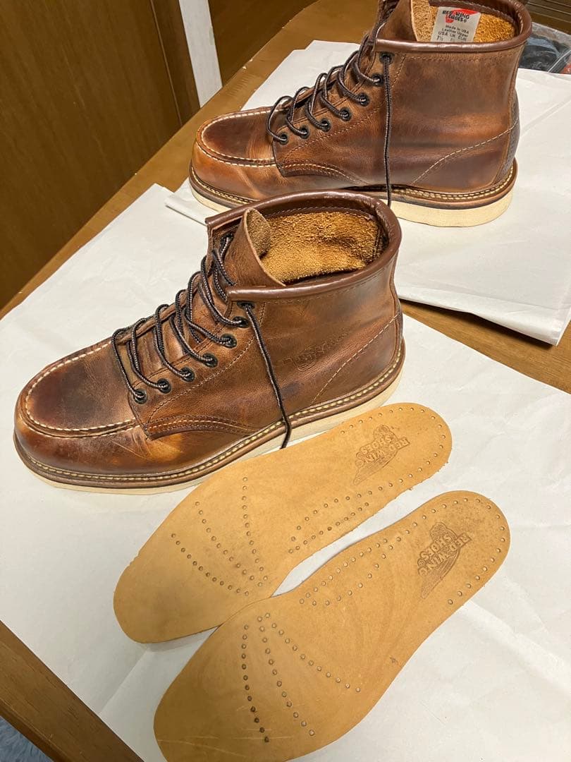 レッドウィング1907(カッパー・ラフ&タフ)7 2/5(25.5〜26.0)