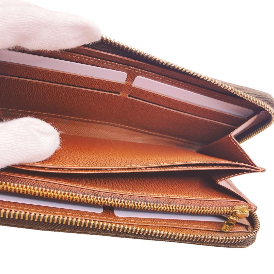 【美品】LOUIS VUITTON モノグラム ジッピーウォレット☆鑑定済みです