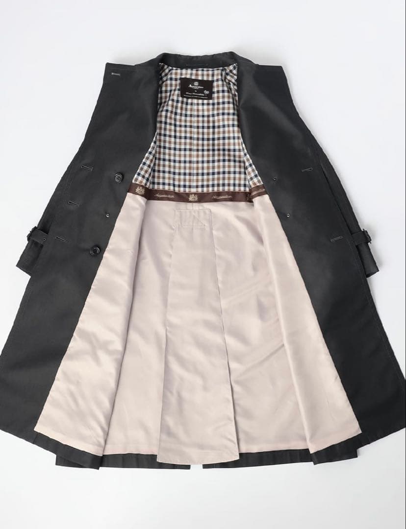 新品未使用　Aquascutum 松島花コラボ　トレンチコート