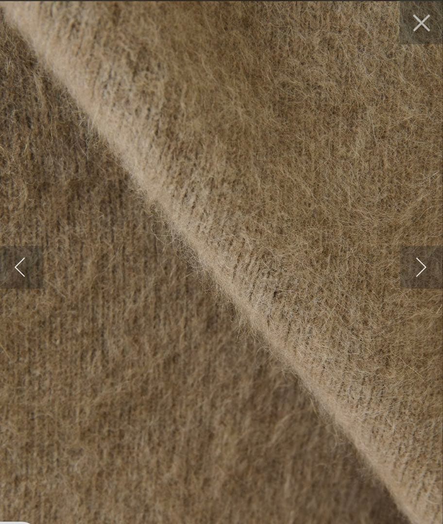 最終　Whim Gazetteウィムガゼット　セッケツニットジャケット