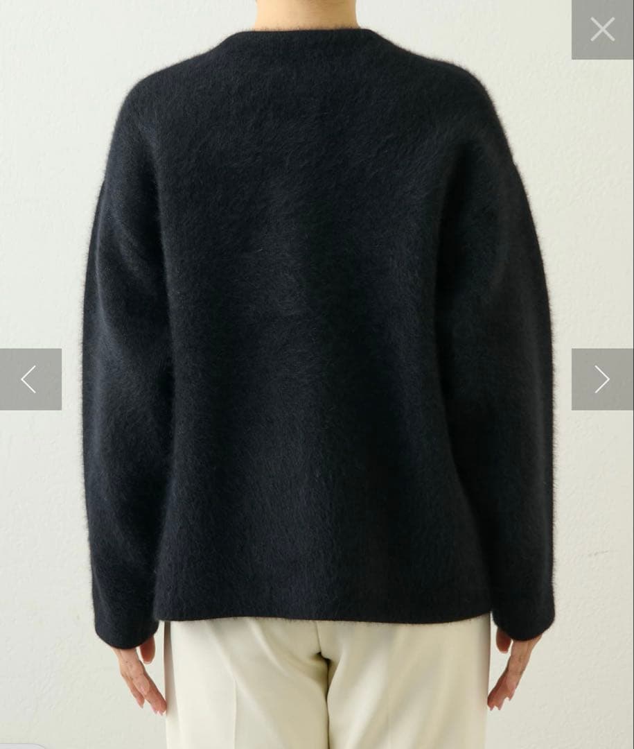 最終　Whim Gazetteウィムガゼット　セッケツニットジャケット