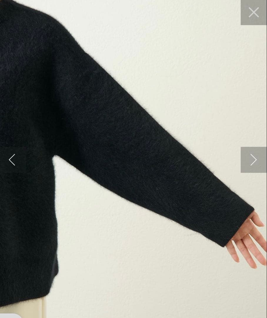 最終　Whim Gazetteウィムガゼット　セッケツニットジャケット