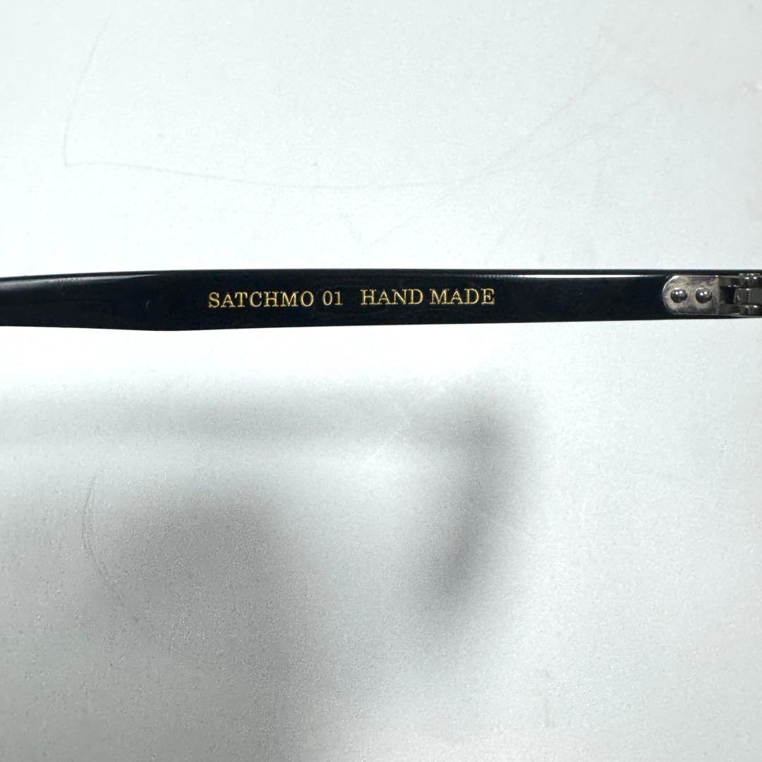 美品 A.D.S.R. SATCHMO 01 サングラス ブラック シルバー