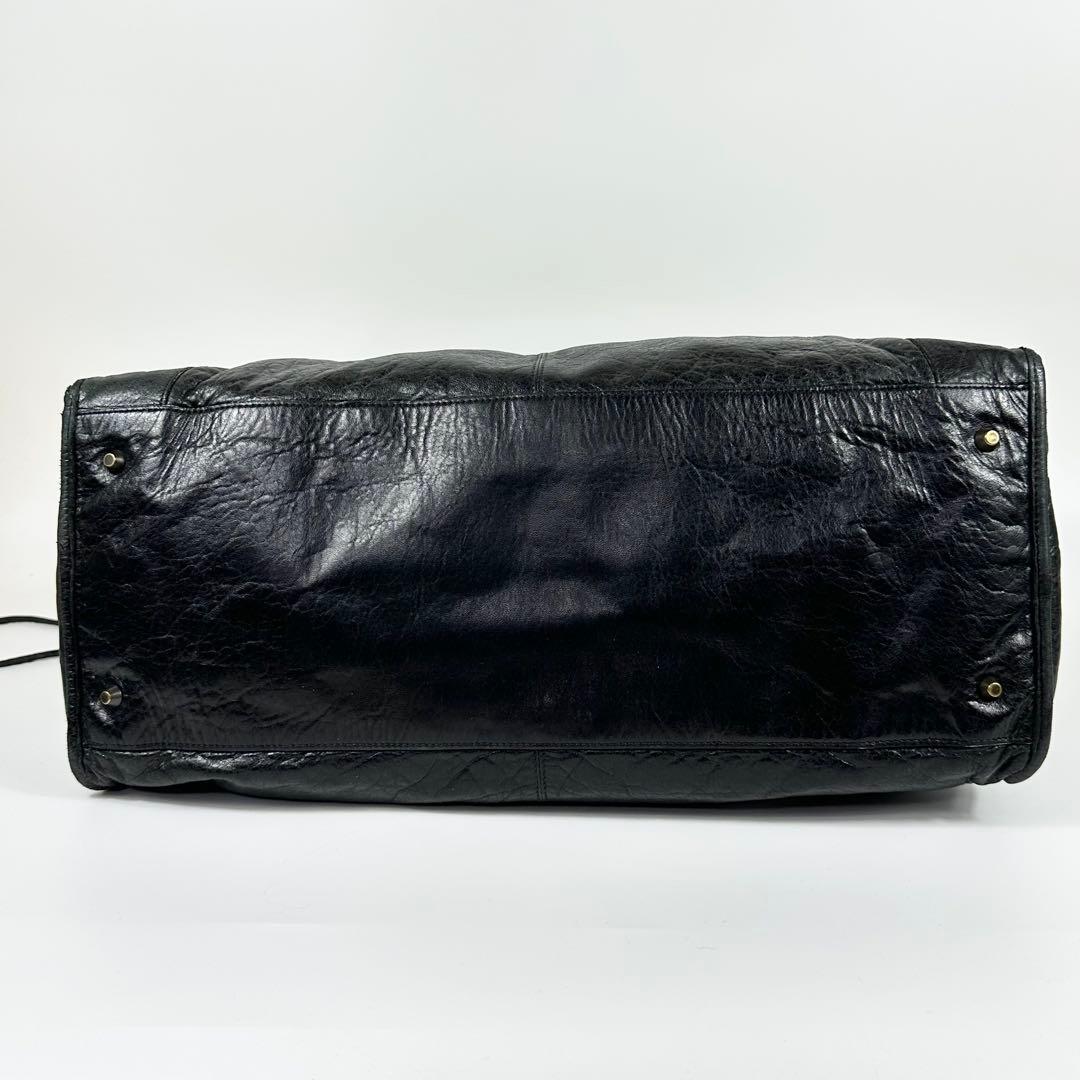 BALENCIAGA 黒 ザ・ワーク ボストンバッグ 132110 y2k