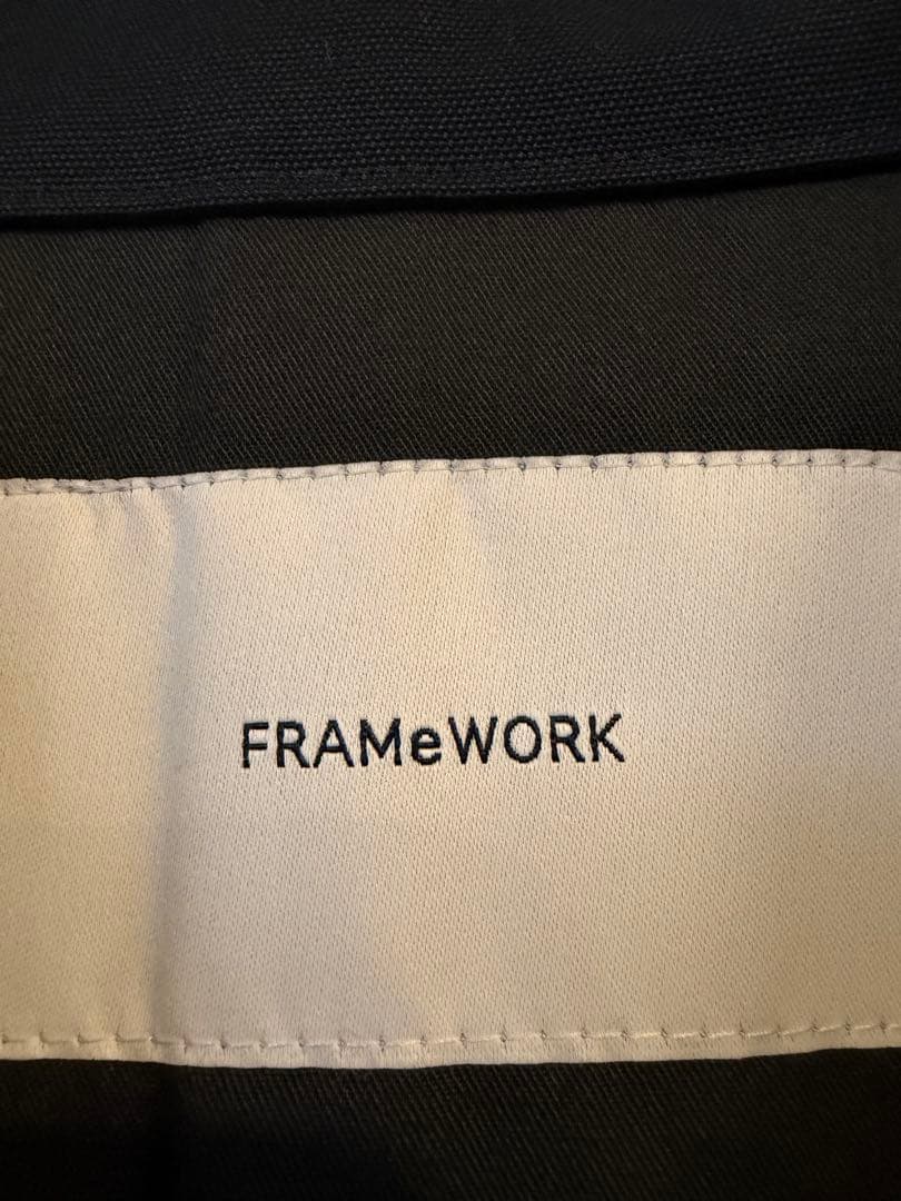 FRAMeWORK コットンキャンバスコート　38