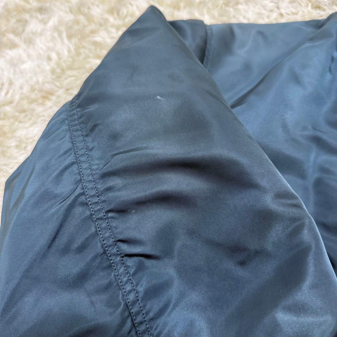 アルファインダストリーズ MA-1 フライトジャケット　USA製　ネイビー