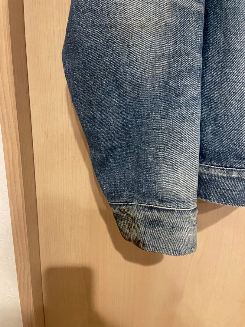 Taiga takahashiデニムジャケット ライトブルー