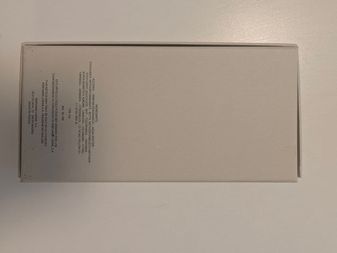 香水(男性用) LOEWE 001 MAN edp 100ml