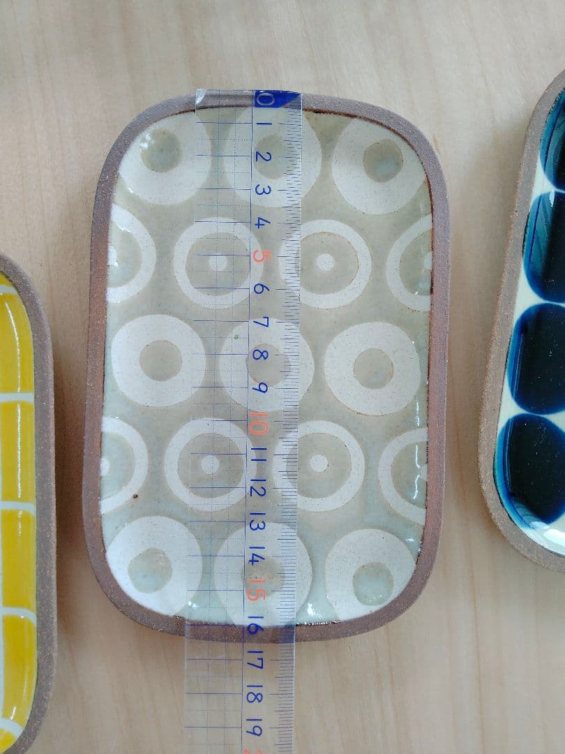 やちむん　一翠窯　陶器　沖縄 角皿小