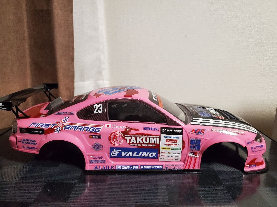 ヨコモs15シルビアSAYAKAモデルボディのみ