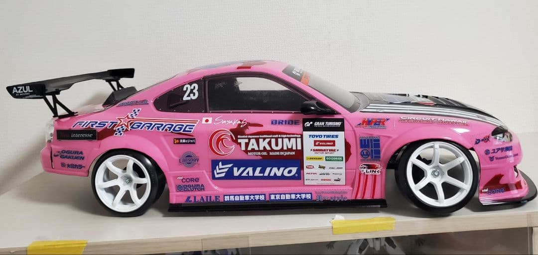 ヨコモs15シルビアSAYAKAモデルボディのみ