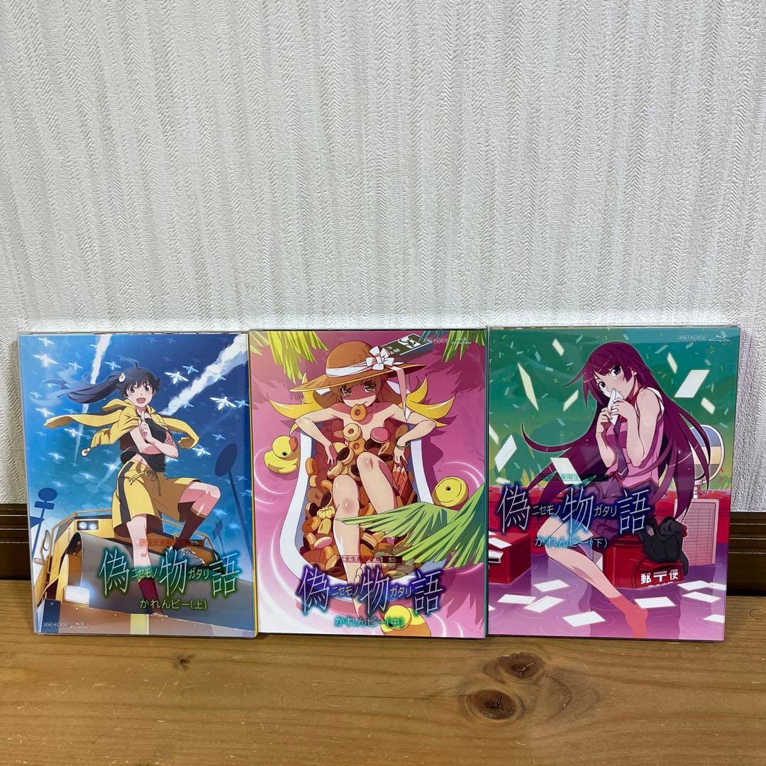 物語シリーズ　化　囮　偽　猫　恋　鬼まとめ売り Blu-ray Disc セット