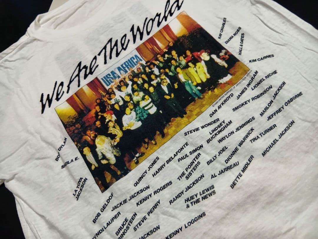 せ*い様 ヴィンテージUSA FOR AFRICA We Are The Wor