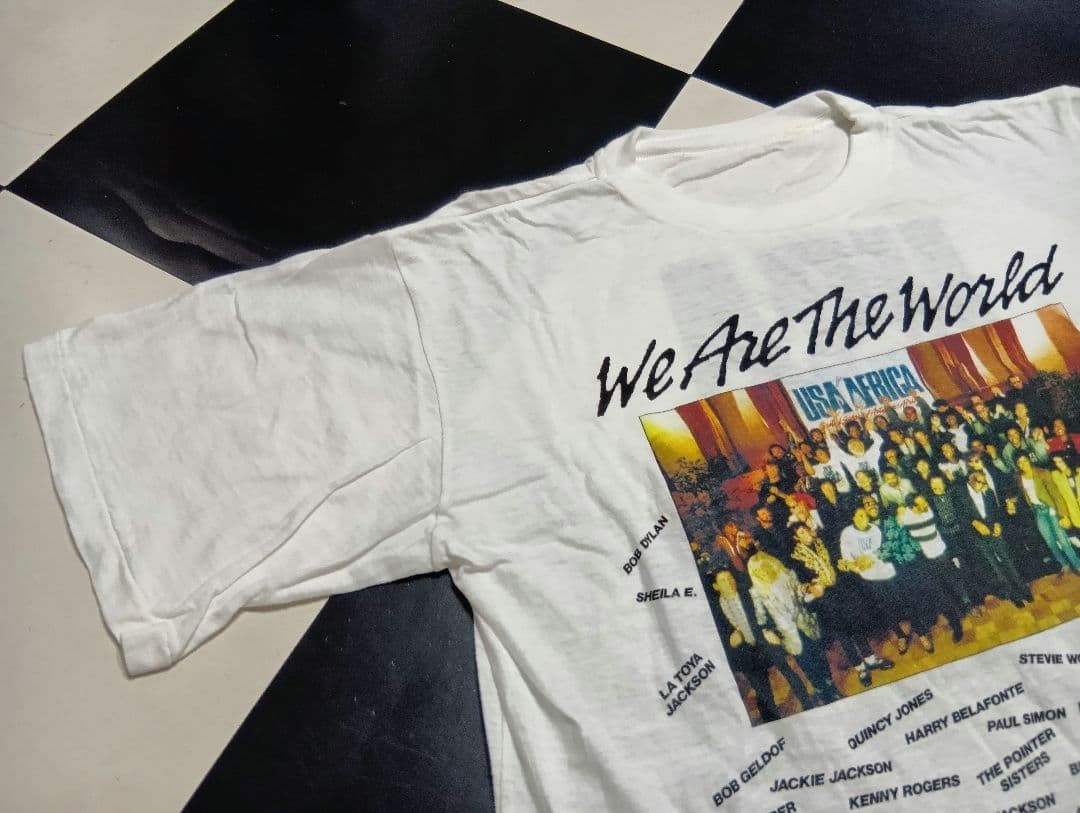 せ*い様 ヴィンテージUSA FOR AFRICA We Are The Wor