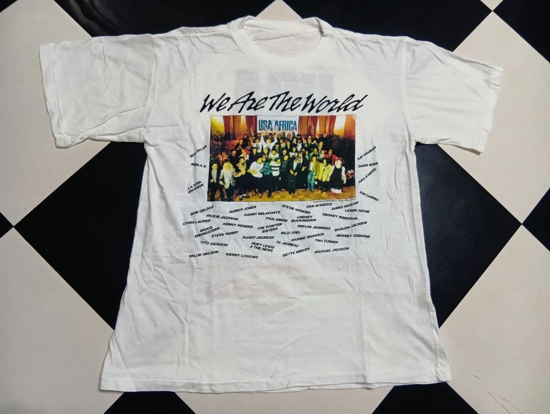 せ*い様 ヴィンテージUSA FOR AFRICA We Are The Wor