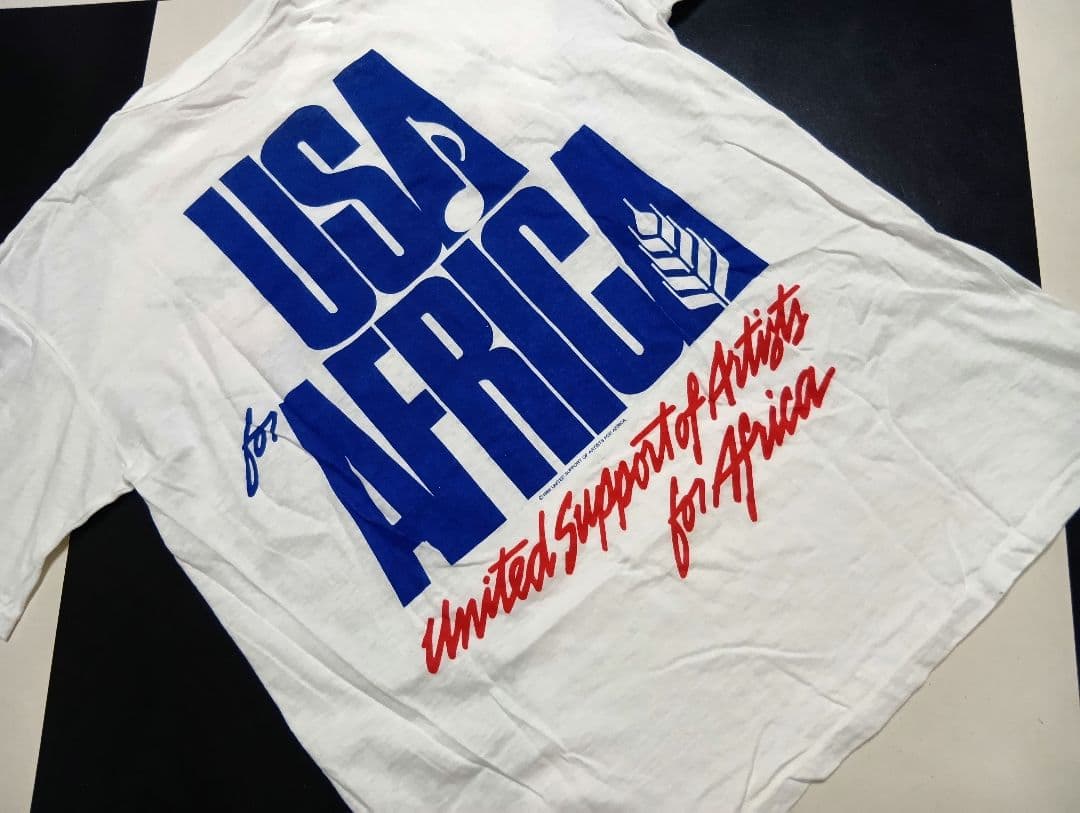 せ*い様 ヴィンテージUSA FOR AFRICA We Are The Wor