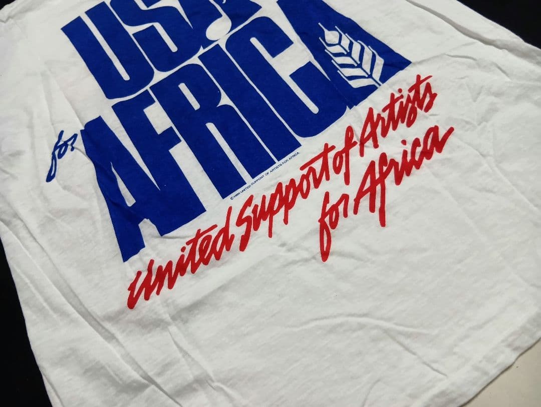 せ*い様 ヴィンテージUSA FOR AFRICA We Are The Wor